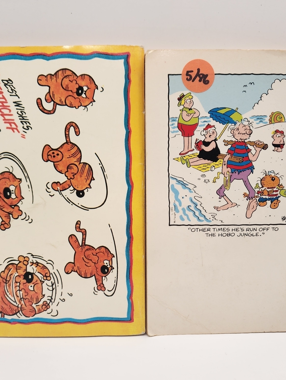 Heathcliff Rides Again, Heathcliff on Vacation Vintage Comic Books - Picture 3 of 3